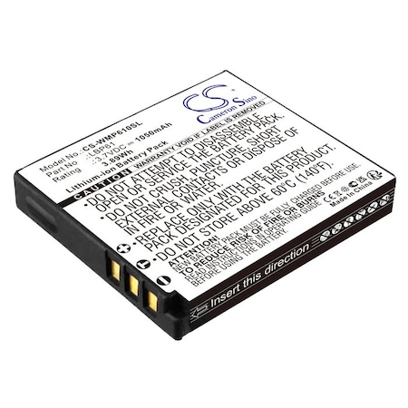 Bsc Preferred Wisycom MRP61 Transmitter Remote Control Replacement Battery CS-WMP610SL